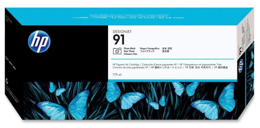 HP 91 775-ml Pigment Photo Black Original Ink Cartridge (C9465A) - Altimus