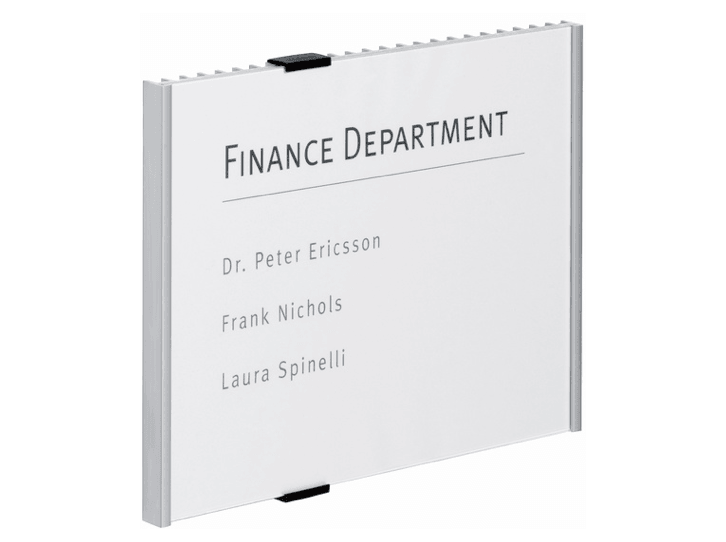 Durable INFO SIGN A4 Landscape, 297 x 210 mm, Silver - Altimus