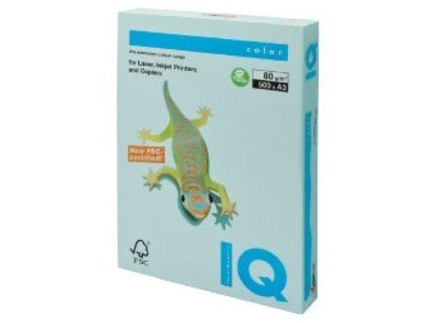 IQ Colored Copy Paper A4, 80gsm, Pale Blue, 500Sheets/Ream - Altimus