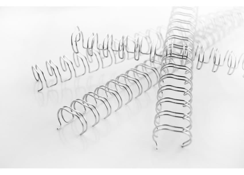 GBC Binding Wire 3:1 8mm 100pcs/box Silver - Altimus