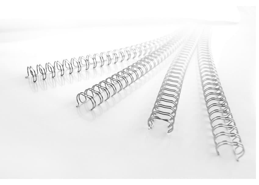 GBC Binding Wire 3:1 8mm 100pcs/box Silver - Altimus