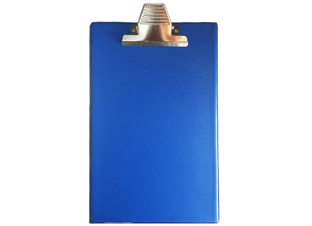 PVC Heavy Duty Board with Jumbo Clip A4, Blue - Altimus