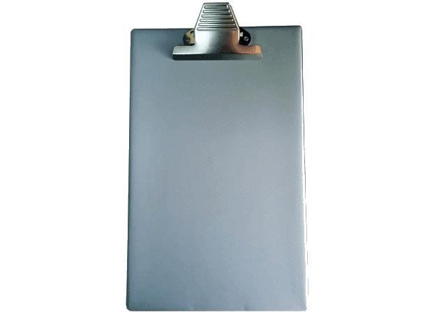 PVC Heavy Duty Board with Jumbo Clip A4, Grey - Altimus