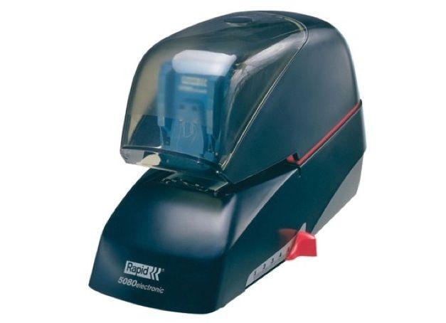 Rapid 5080 Electric Stapler, 80 Sheets Capacity, Black - Altimus
