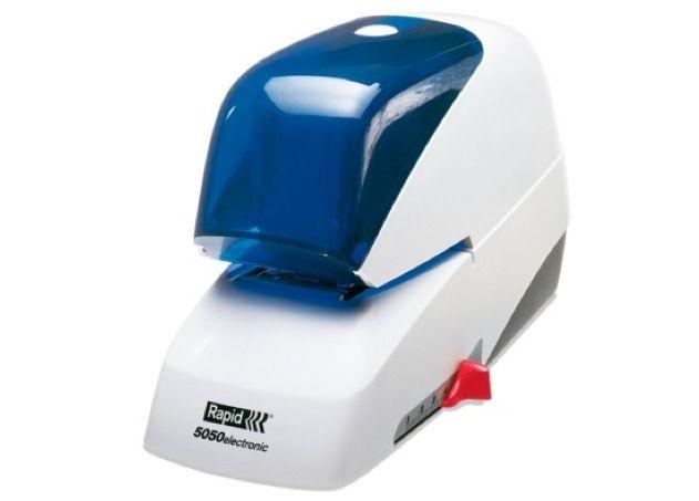 Rapid 5050 Electric Stapler, 50 Sheets Capacity, Blue - Altimus