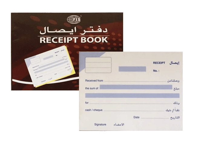 Receipt Voucher Book A6 - Altimus