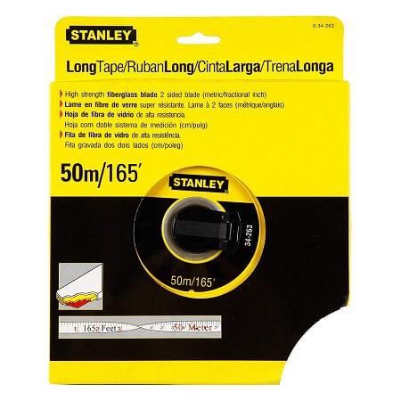 Stanley Fibreglass Measuring Tape, 34-263, 50Mtrs - Altimus