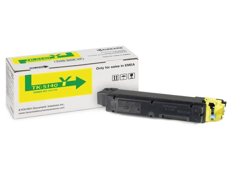 Kyocera TK-5140Y Yellow Toner Cartridge - Altimus