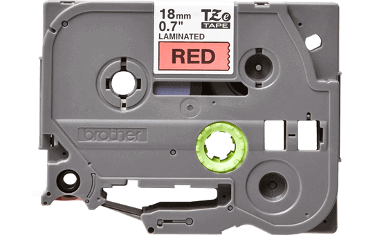Brother P-touch 18mm TZ-441 Laminated Tape, 8 m, Black on Red - Altimus