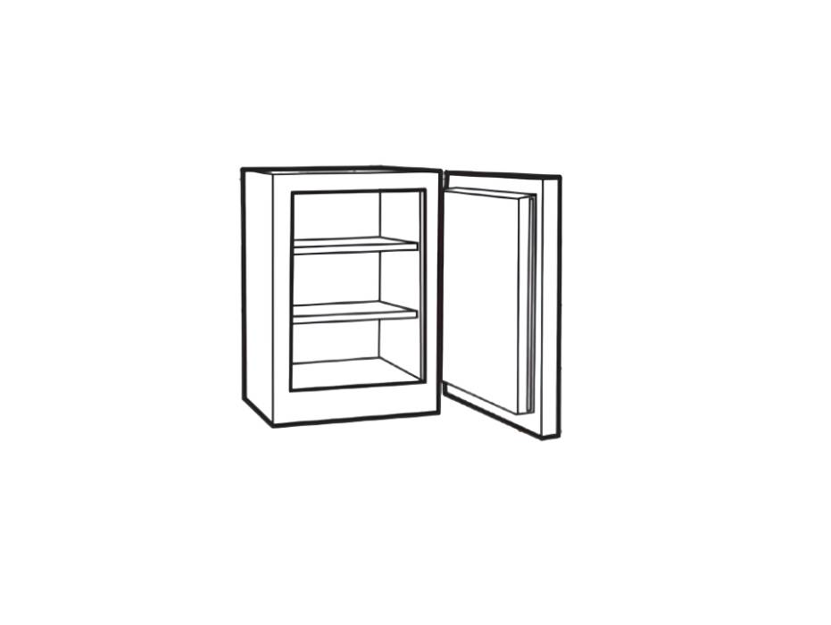 Fichet Bauche Helios Grade 1 T2 Safe, Model 120, 107 Liters and 165kg with 2 Shelves and Keylock