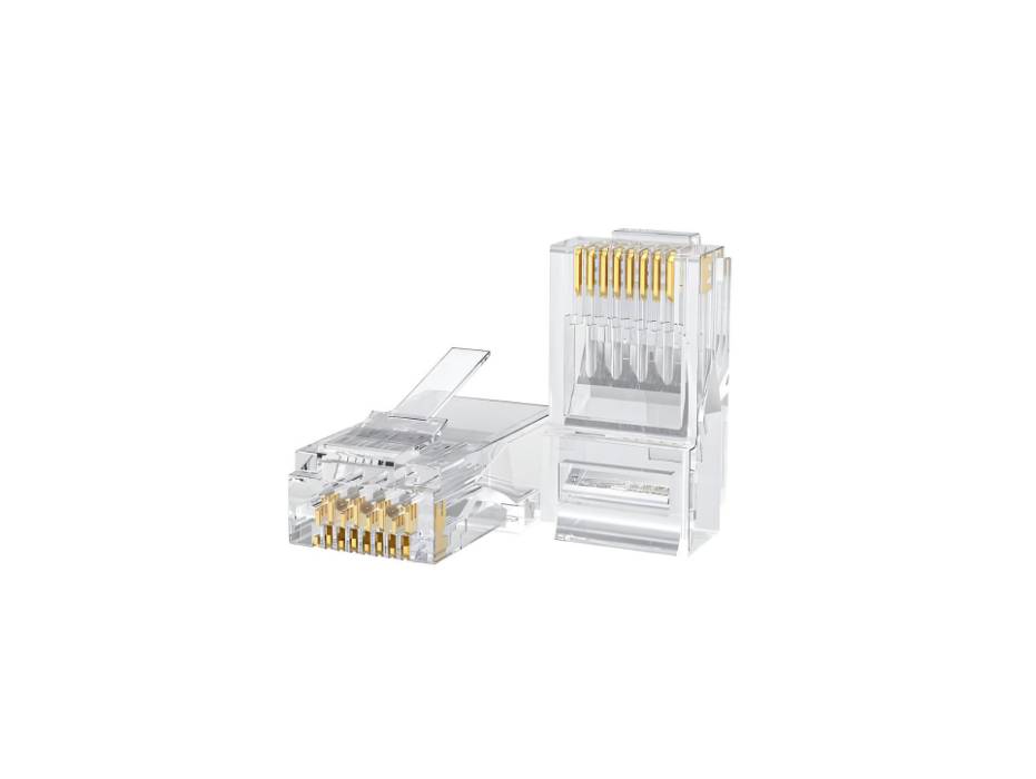 CableCreation Cat6 Connector - RJ45 Ends, Pack of 50