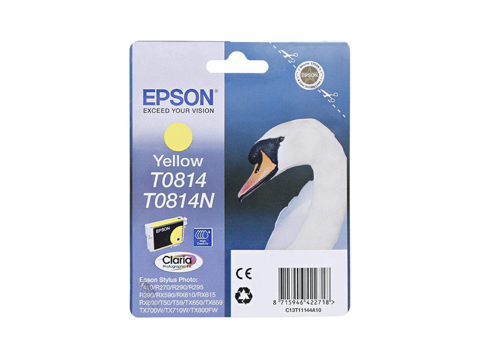 Epson T0814 Yellow Ink Cartridge