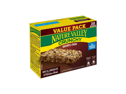 Nature Valley Oats And Dark Chocolate Crunchy Granola Bars 21g Pack of 20 - Altimus