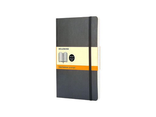 Moleskine Soft Ruled Large Notebook, Black [ME-QP616EN] - Altimus