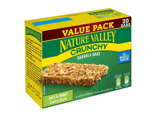 Nature Valley Oats And Honey Crunchy Granola Bars 21g Pack of 20 - Altimus