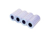 White Price Labels With 2 Red Lines 21x12mm [Pack of 20 Rolls] - Altimus