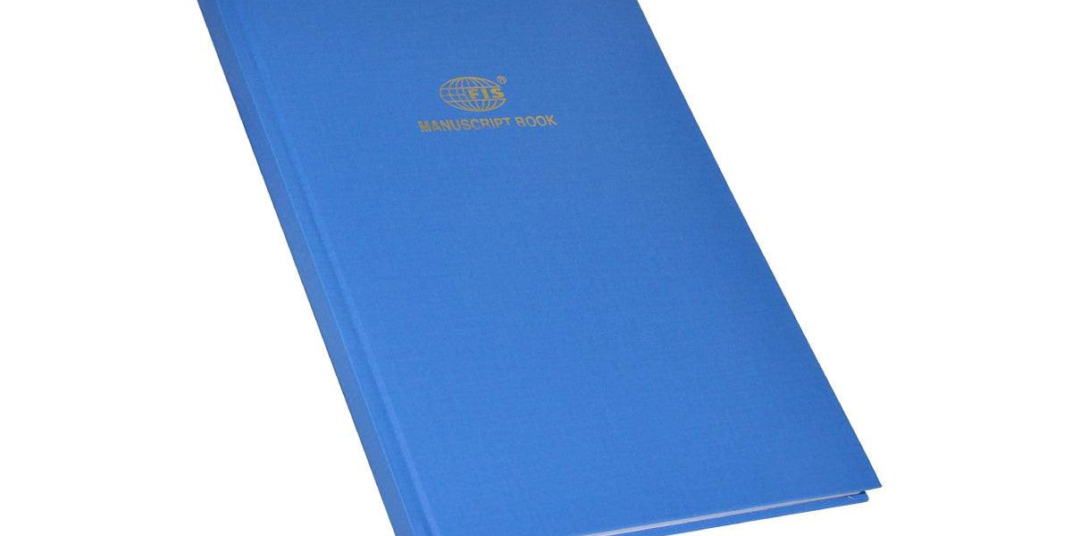 FIS Ruled ManuscriptRegister Book 4QR, A5, 148x210 mm, 192 Sheets