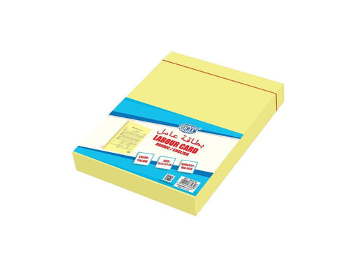 Labour Card (Arabic-English) 216X165mm, 100 pcs-pack (FSCL7N) - Altimus