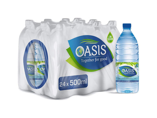 Oasis Water Bottle 500ml, Pack of 24 - Altimus