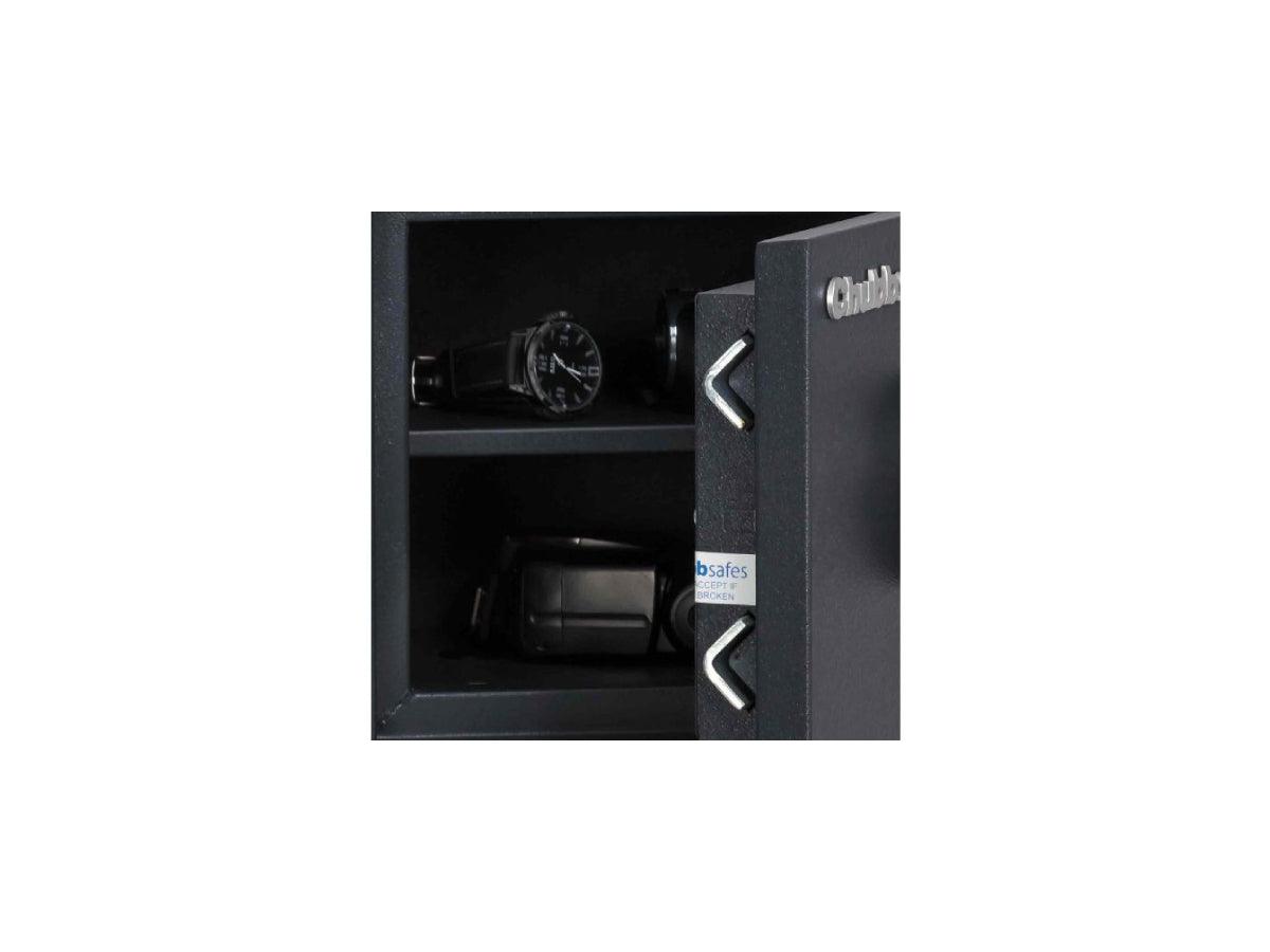 Chubbsafes Home Safe S2 30P Model 70 W/ 2 Shelves, Fire and Burglary Protection, Digital Lock - Altimus