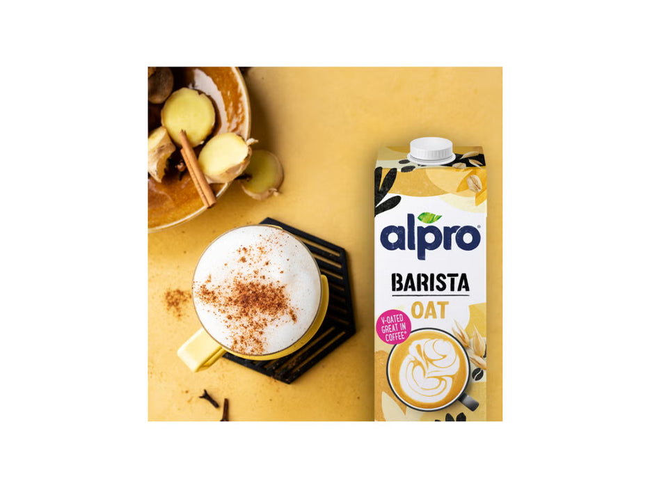 Alpro Oat Barista Drink,  Plant-Based, Lactose & Dairy Free 1Liter