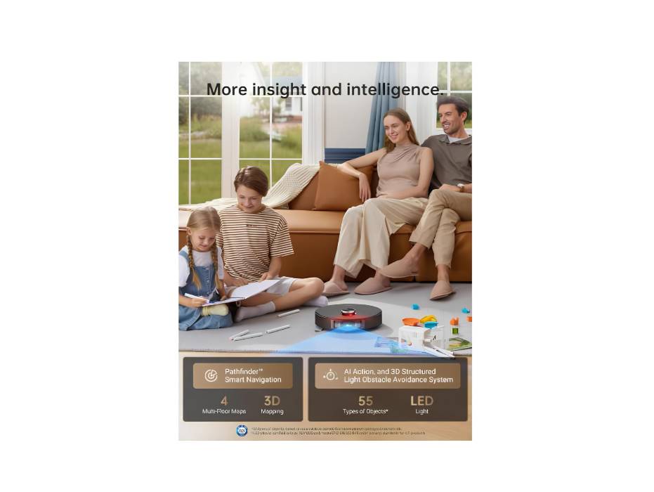 Dreame L20 Ultra Robot Vacuum and Mop with Auto Removal, Washing, Drying, 7000Pa Suction, Self-Emptying, Self-Refilling, AI Obstacle Avoidance