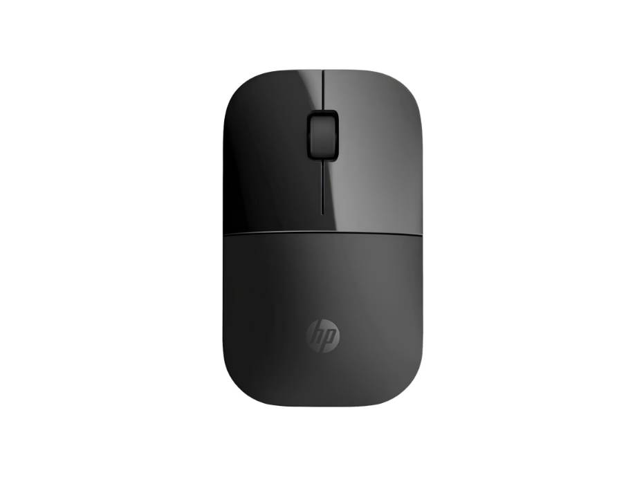 HP Z3700 Wireless Mouse, Ambidextrous, Optical, RF Wireless, 1200 DPI, Black (V0L79AA)