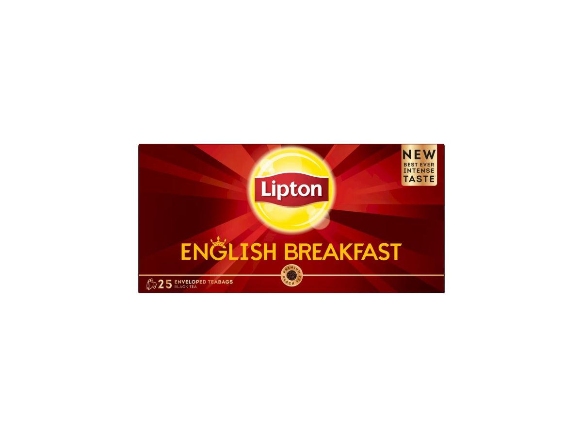 Lipton English Breakfast 25 Envelope Tea Bags - Altimus