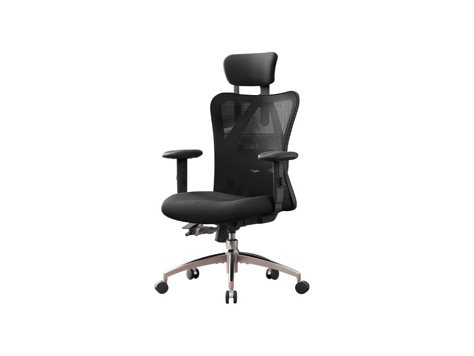 M18 Racing Style Gaming Chair Ergonomic Design - Premium Adjustable Headrest & Lumbar Support, Breathable Mesh High Back Computer Chair for Long Hours Comfort (Black)