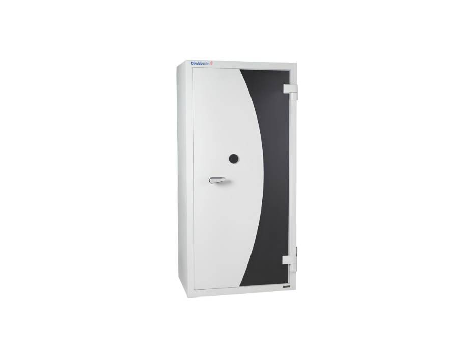 Chubbsafes Data Protection Cabinet Model 320, 3 Shelves with Key Lock