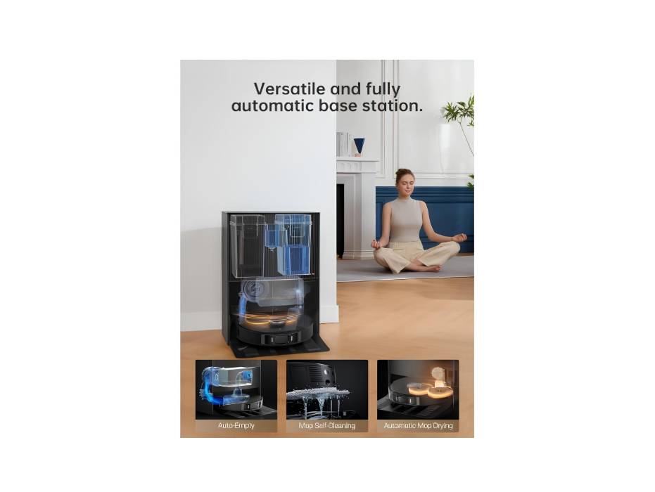 Dreame L20 Ultra Robot Vacuum and Mop with Auto Removal, Washing, Drying, 7000Pa Suction, Self-Emptying, Self-Refilling, AI Obstacle Avoidance