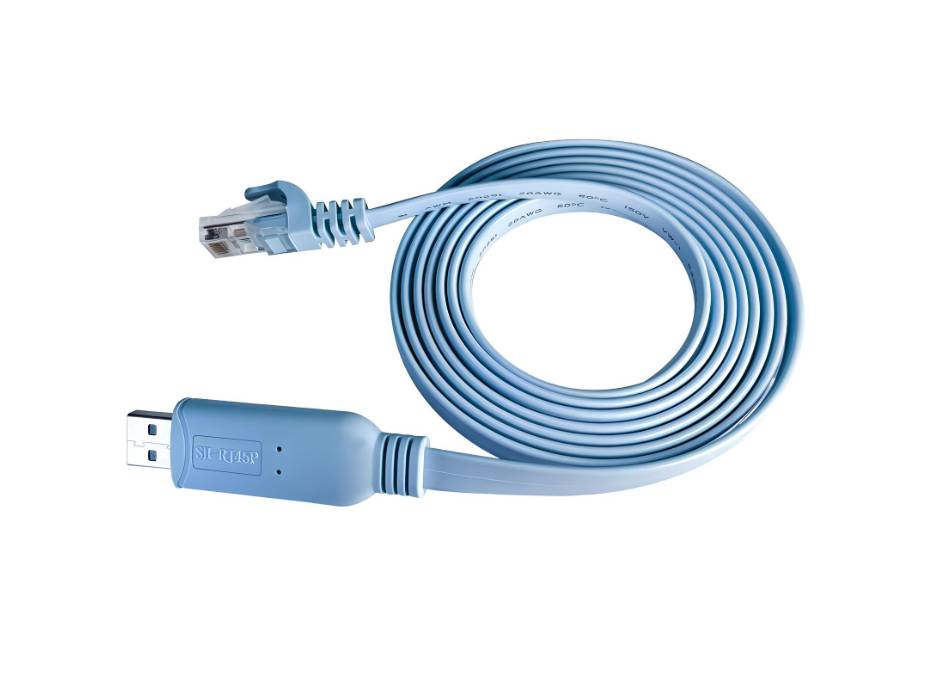 DSD TECH SH-RJ45P USB to Console Cable with PL2303GT chip for Routers Switches 1.8M/5.9FT