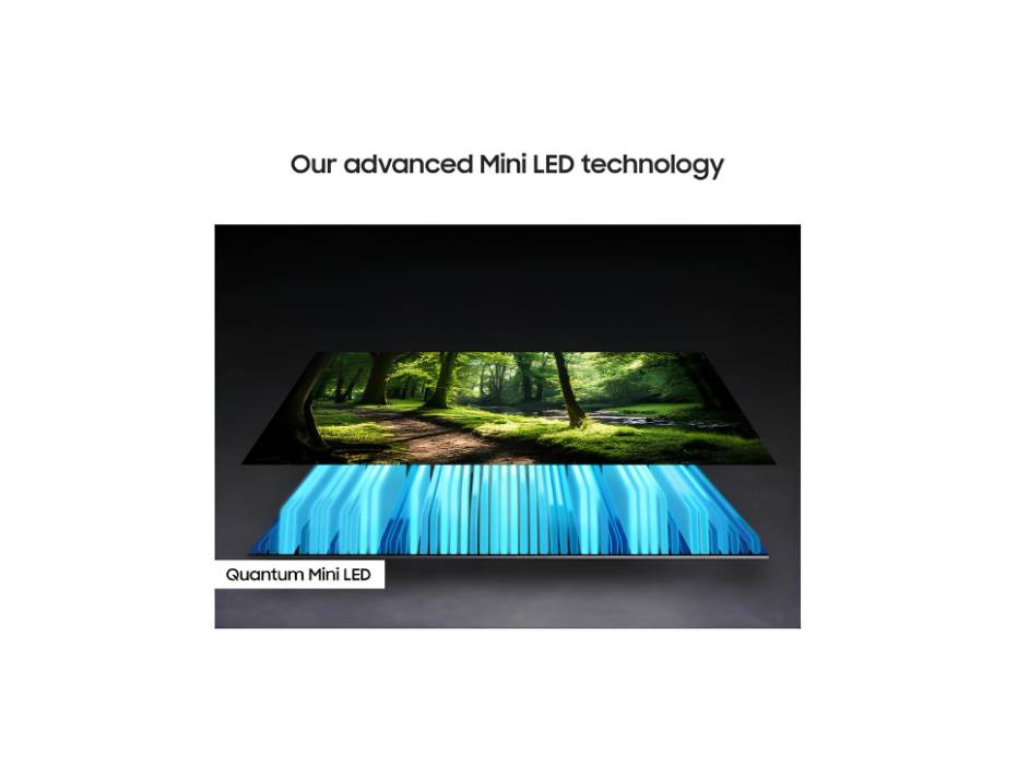 Samsung 65 Inch Neo QLED TV, QN70F, 4K, Mini LED, NQ4 AI Gen2 Processor, Quantum Matrix Technology Slim, Motion Xcelerator 144Hz, Samsung Vision AI Smart TV, QA65QN70FAUXZN