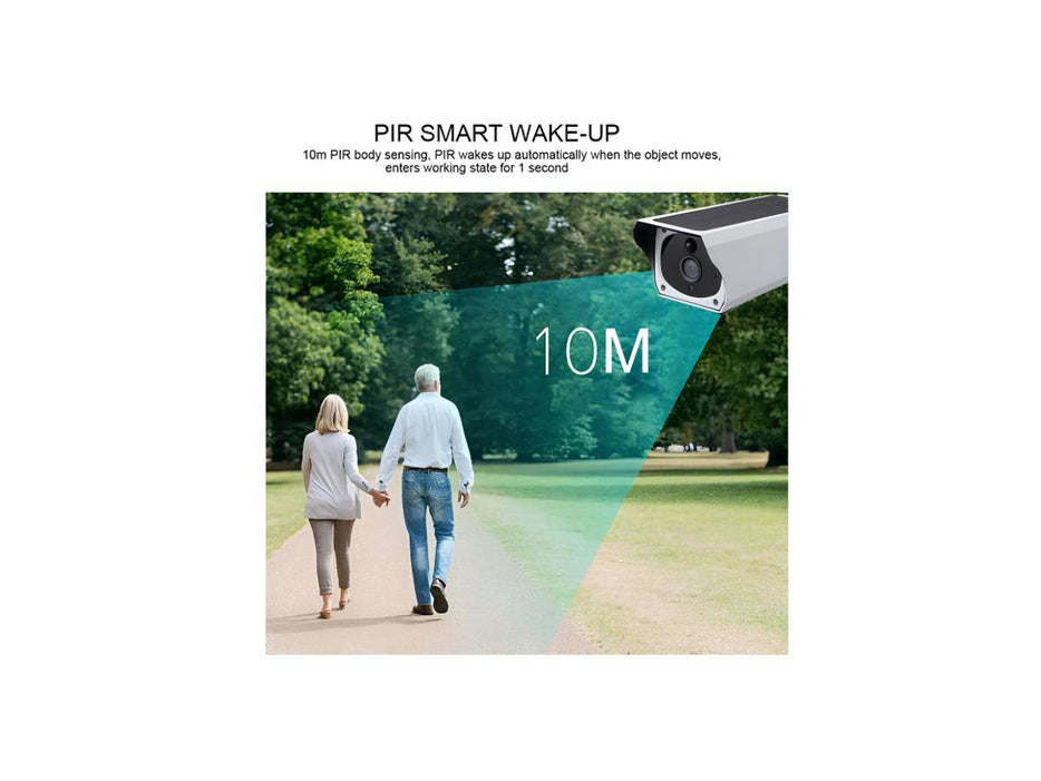 CRONY NIP-solar(i-Cam 1080P) camera Solar Powered IP Wifi CCTV Security Camera