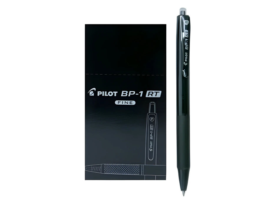 Pilot BP-1 RT Retractable Ballpoint Pen 0.7mm - Black (box/12pcs)