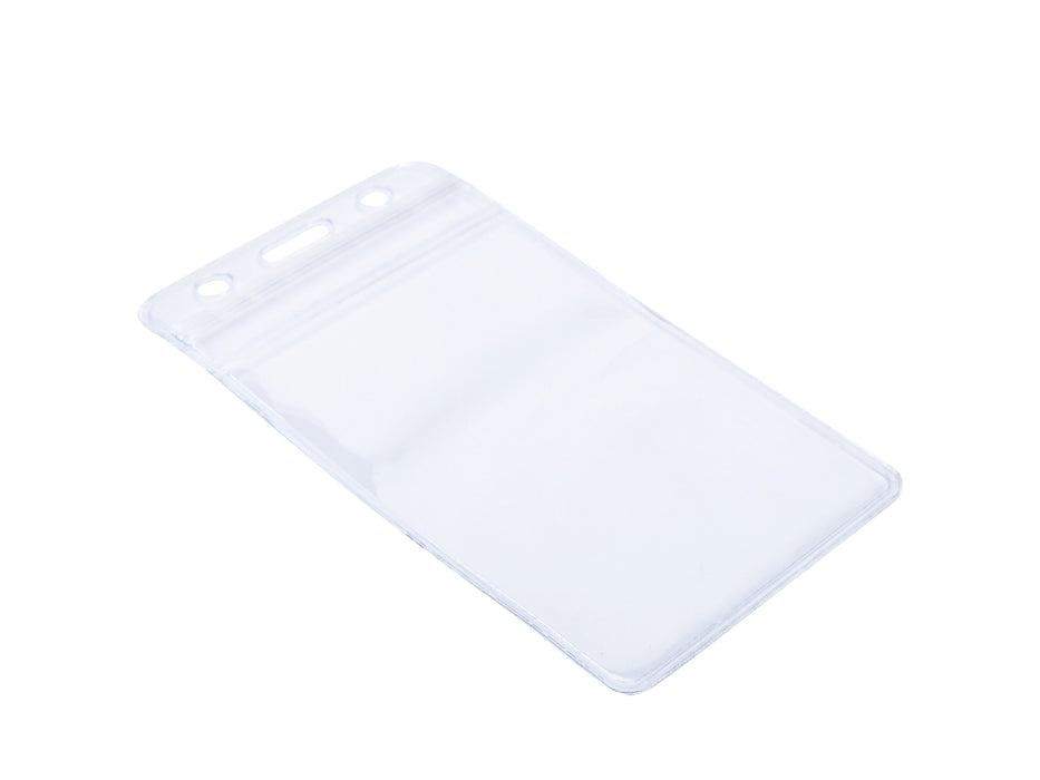 Deli PVC Upright ID Pass Holder Waterproof, 10pcs/pack [5759]