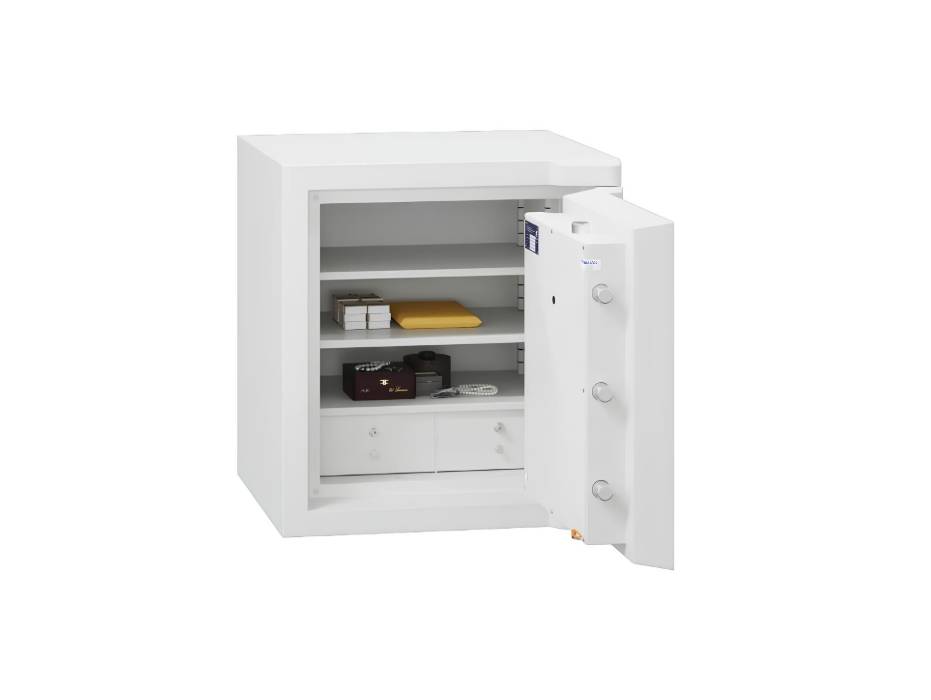 Chubbsafes Europa Safe Grade 1 T2 (Size 2), Model 115 with Key Lock and Key-Operated Combination Lock