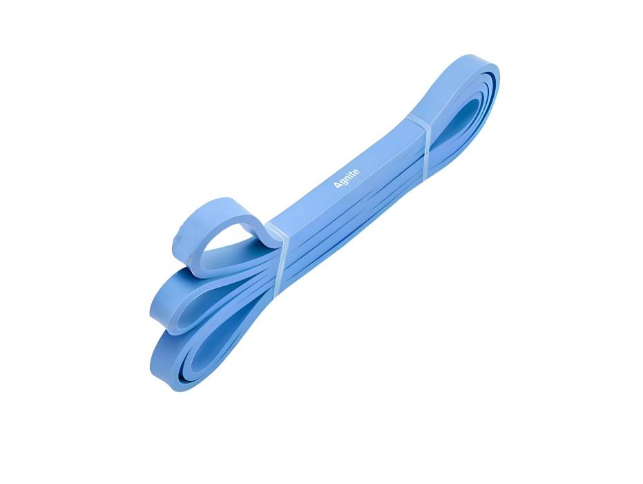 Agnite ER252-BL 25-Pound Elastic Resistance Band (2080x4.5x13mm, Blue) – Enhance Strength & Flexibility with Premium Resistance