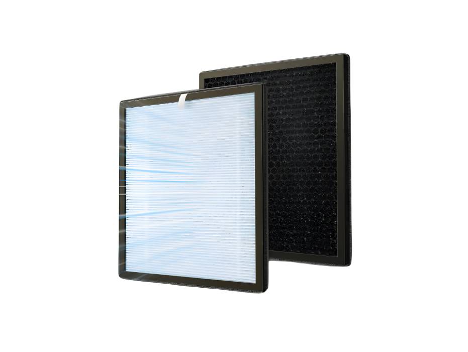 PINREK Replacement Filter for 610B, 868, ZS861 Air Purifier, True H13 HEPA Filter, Captures 99.97% of Dust, Smoke, Odors, VOCs, 1 Pack