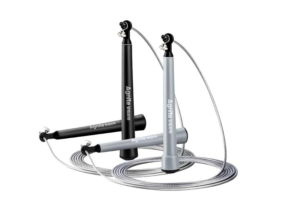 Agnite F4137 Adjustable Jump Rope – Versatile 2.8m Skipping Rope for Fitness, Cardio, and High-Intensity Workouts | Perfect for All Skill Levels