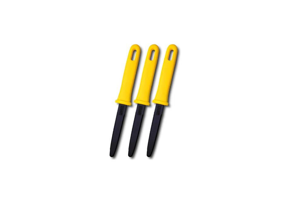 Canary Corrugated Cardboard Cutter, Yellow - Pack of 3