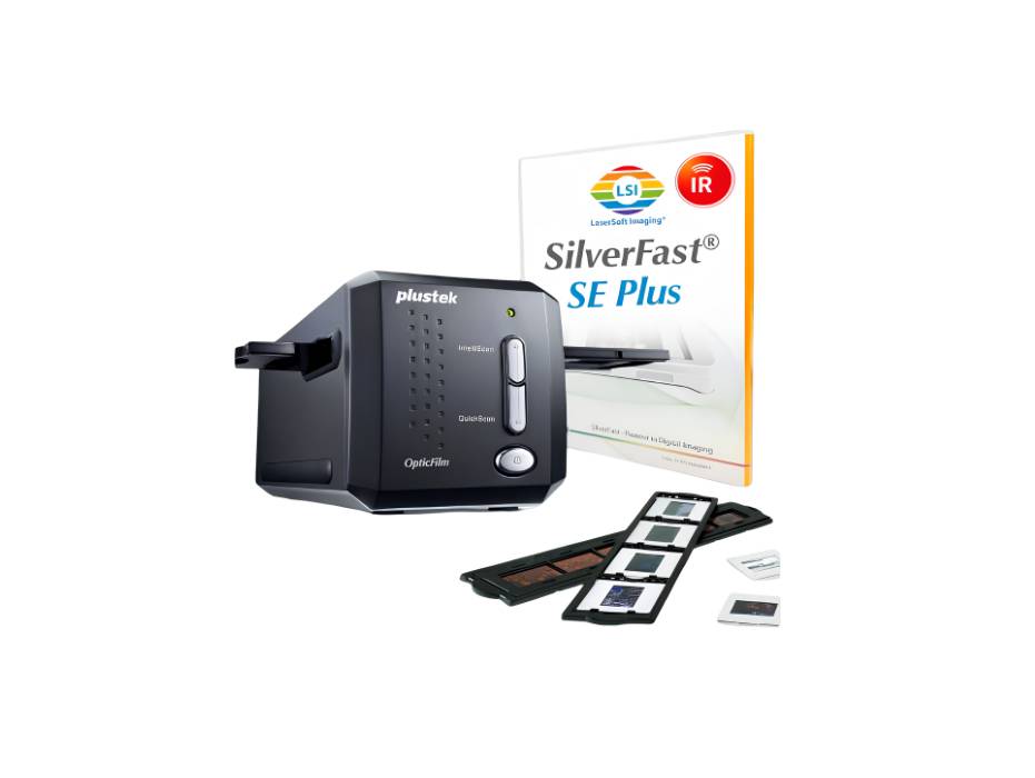 Plustek OpticFilm 8200i SE High Resolution Film and Slide Scanner