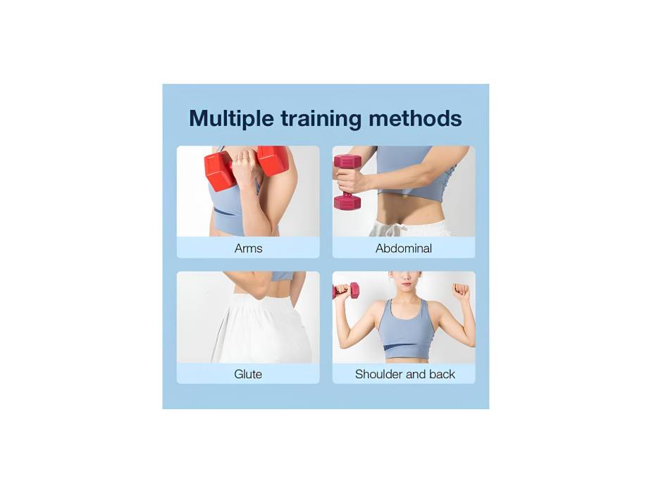 Agnite ER081-PR 1kg Purple Dipped Dumbbell – Perfect for Home Workouts & Strength Training