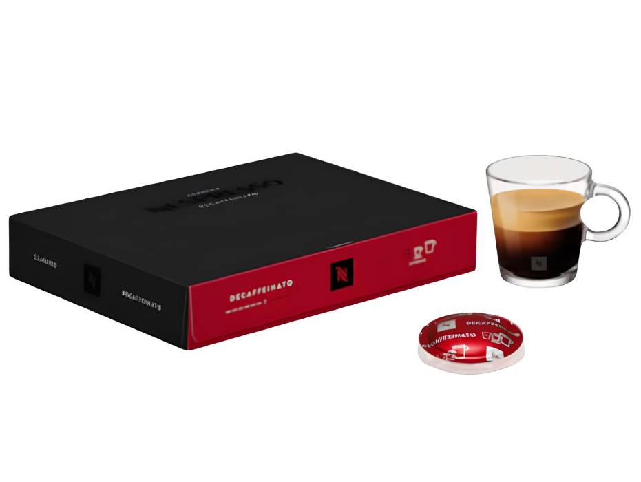 Nespresso Professional Decaffeinato, Cocoa and Toasted Cereal, Intensity 7, 50 capsules/Box