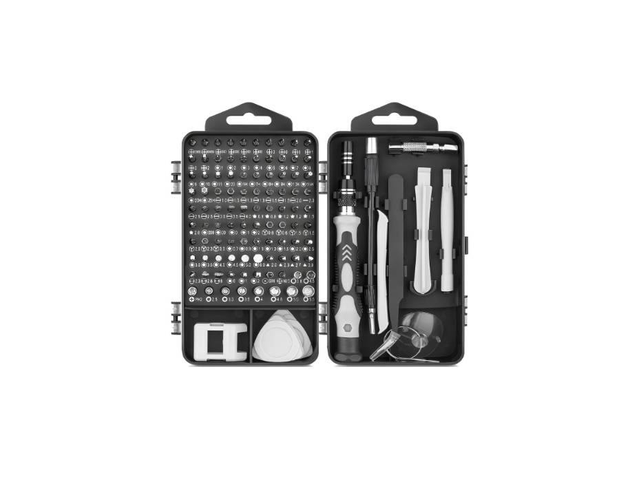 Hautton Mini Precision Screwdriver Set, 118 in 1 Magnetic Screwdriver Bit Kit