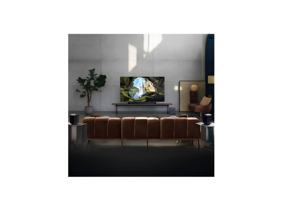 Samsung Q-series Soundbar, Q990F, 11.1.4 ch, Subwoofer & Rear Speaker, True 11.1.4ch Full Surround, Wireless Dolby Atmos, Q-Symphony, SpaceFit Sound Pro, HW-Q990F/ZN