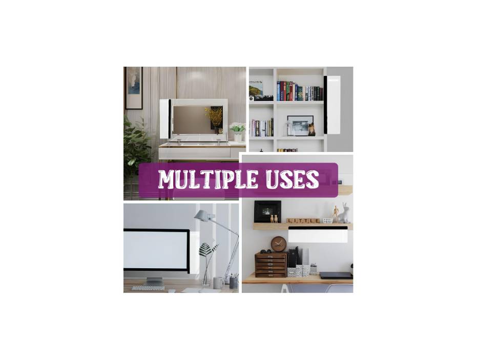 Office Desk Accessories 2pcs Computer Monitor Memo Board Computer Message Board Office Supplies