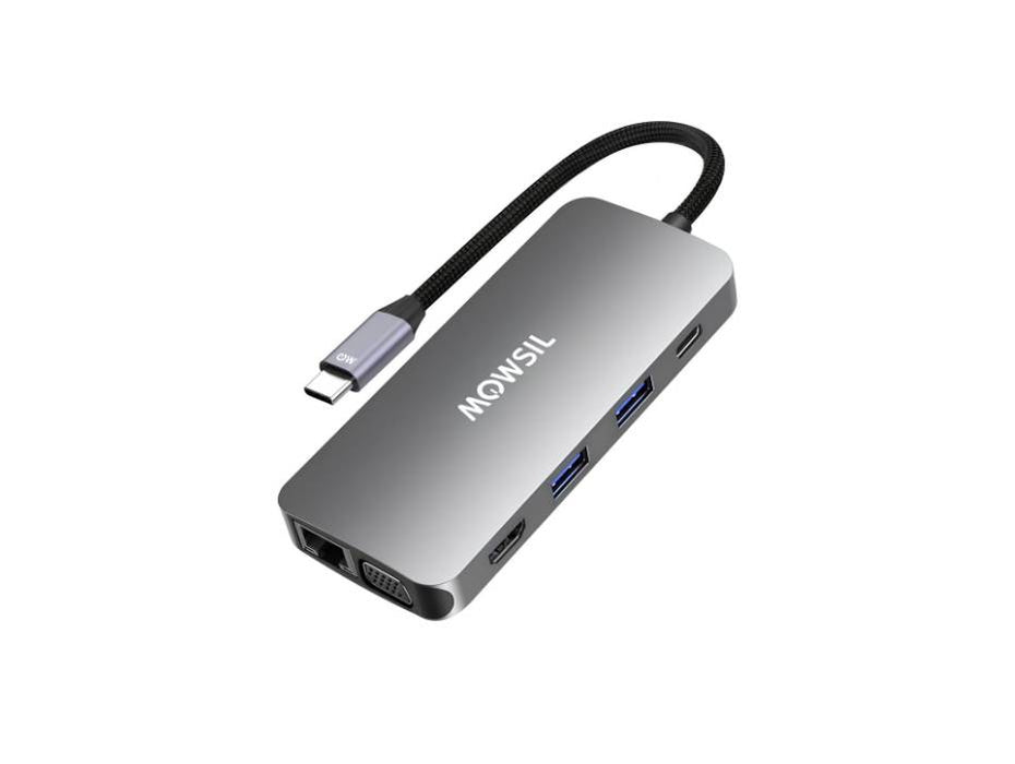 Mowsil USB-C Hub 10 IN 1 Type-C