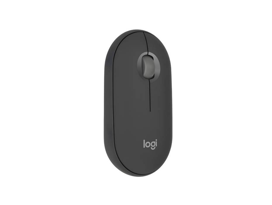 Logitech Pebble Mouse 2 M350s Slim Bluetooth Wireless Mouse, Graphite