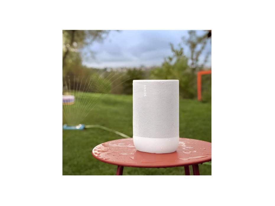 Sonos Move 2 - White - Wireless Portable Bluetooth Speaker